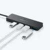 USB hub Anker Innovations A7516016 USB 3.2 Gen 1 Type-A 5000 Mbit/s čierny