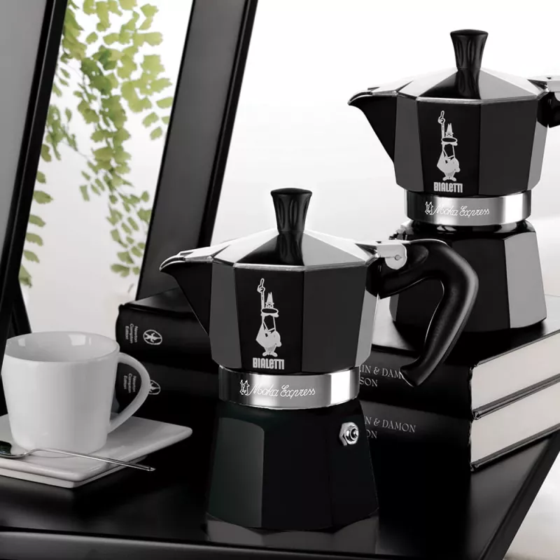 Bialetti Moka Express moka kanvica čierna