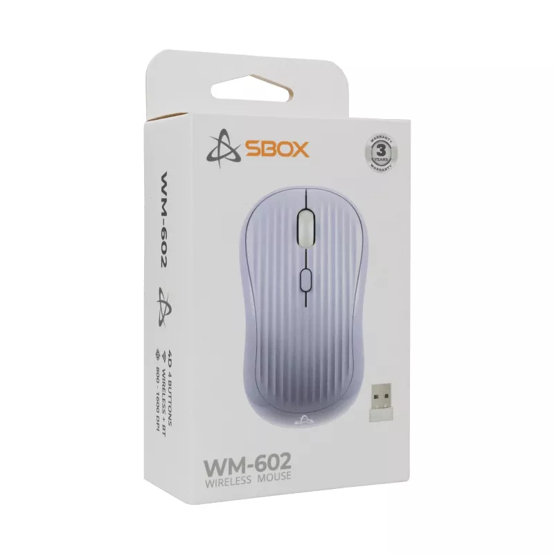 Sbox WM-602 fialová bezdrôtová