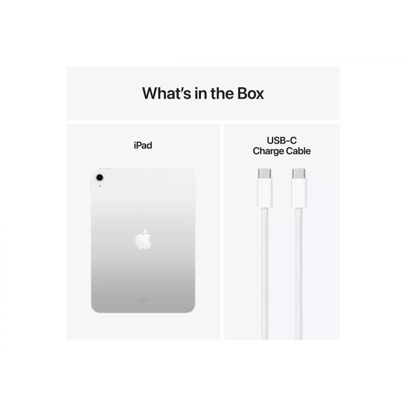 Apple iPad 128 GB 27,9 cm (11) Wi-Fi 6 (802.11ax) iPadOS 18 strieborná