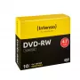 INTENSO DVD-RW 4,7 GB 4x, 10 ks, optický disk, tenké puzdro