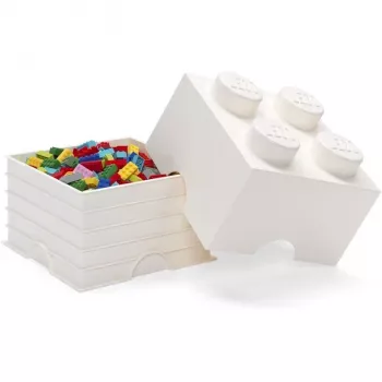 Úložný box LEGO Room Copenhagen 4 biela – LEGO 40031735 úložný box na organizovanie hračiek a drobností