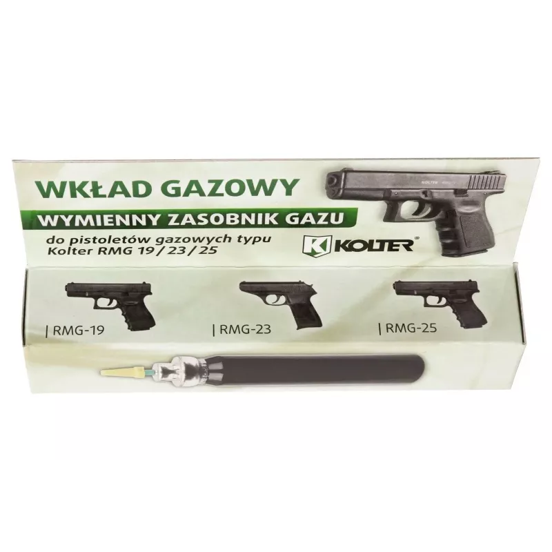 Náhradná CO2 plynová kartuša pre RMG pištole (WKL)