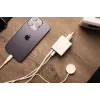 Cestovná nabíjačka FIXED Fixed Mini USB-C/USB 45W — kompaktná dvojportová nabíjačka s USB-C a USB-A
