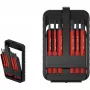 Wiha 43153 slimBit electric sada bitov, TORX, 6 ks, červená