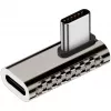 Káblový adaptér 4smarts 540464 USB-C na USB-C strieborný