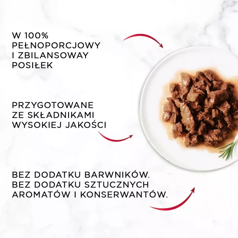GOURMET Mon Petit Meat Mix - mokré krmivo pre mačky - 6 x 50 g