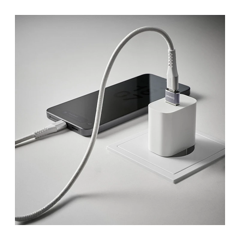 Intenso 3-balík USB adaptér USB-A -> USB-C C480C Hliník
