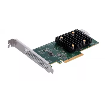 Interný HBA adaptér Broadcom 9500-8i — PCIe SAS/SATA 12 Gbit/s, NVMe, Full-Height/Low-Profile