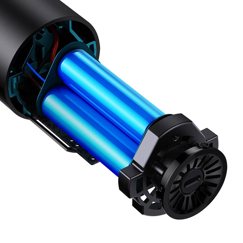 (čierny) Baseus A5 auto vysávač 16000pa 130W auto vysávač 7500mAh domáci vysávač