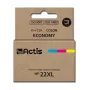 Actis KH-22R atrament (náhrada za HP 22XL C9352A; Standard; 18 ml; farba: azúrová, purpurová, žltý)