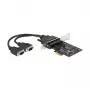 DeLOCK PCI Express x1 karta na 2 x sériový RS-422/485