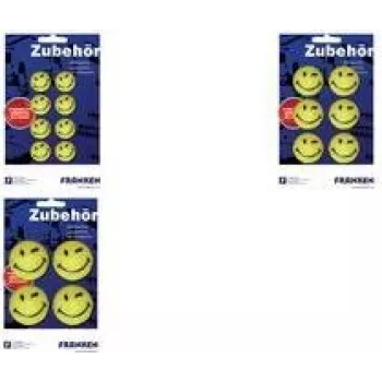 Franken GmbH 6 FRANKEN Happy Magnets magnety motív Ø 3,0 cm