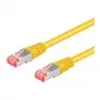 Wentronic 93847 Ethernet patch kábel žltý