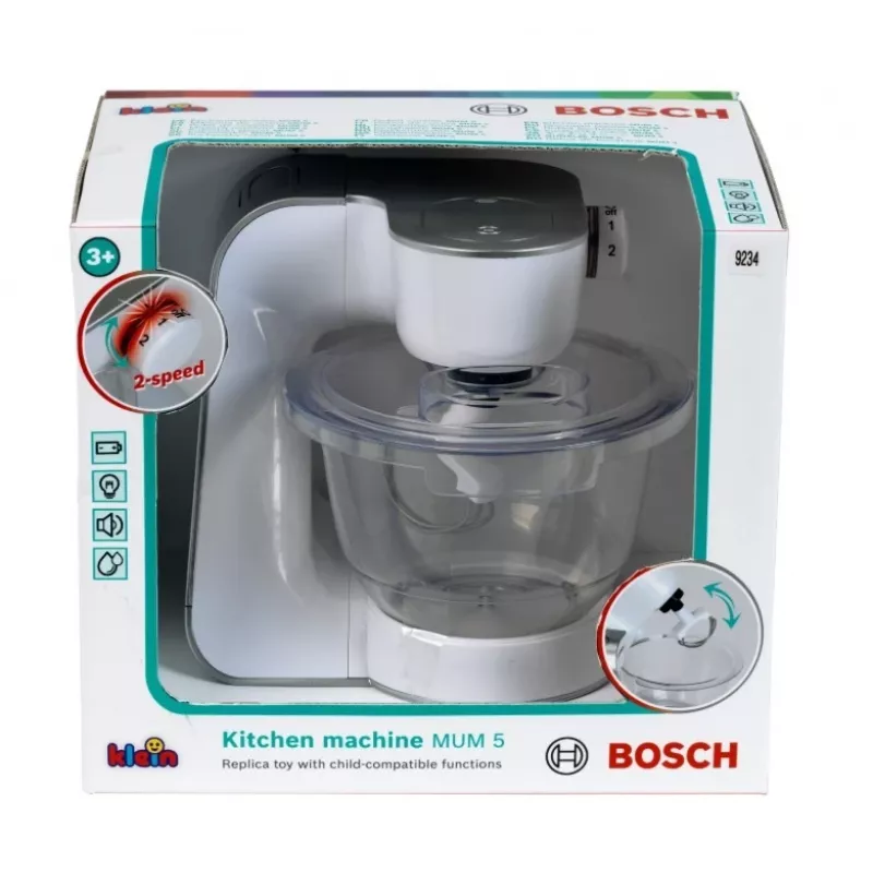 Kuchynský robot KLEIN Bosch Silver 9234 – hračkárska replika kuchynského spotrebiča