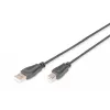 Digitus ASSMANN - USB kábel - USB Type-A, 4-pin (M) - USB Type-B, 4-pin (M) - 1 m (USB / Hi-Speed USB) - čierny (AK-300105-010-S)