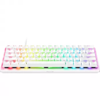 Razer Huntsman V3 Pro Mini - biela - nemecké rozloženie P - klávesnica - optická (RZ03-04992000-R3G1)