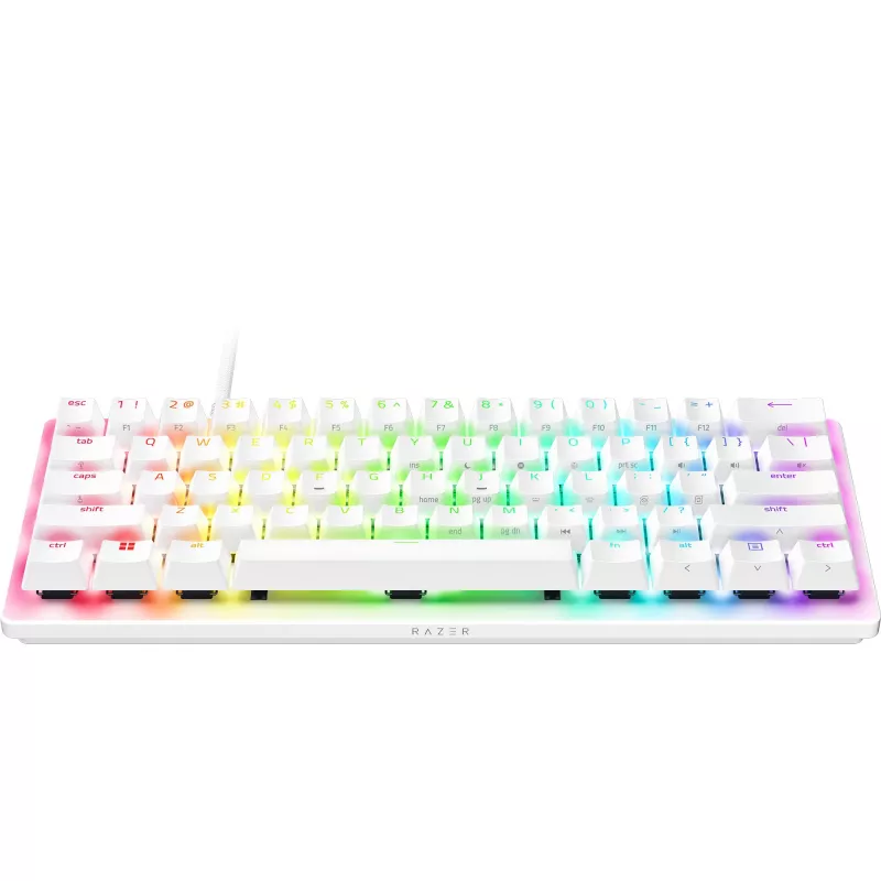 Razer Huntsman V3 Pro Mini - biela - nemecké rozloženie P - klávesnica - optická (RZ03-04992000-R3G1)