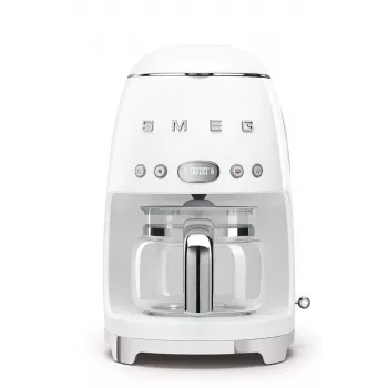 Kávovar na kvapkovú kávu Smeg 1.4L DCF02WHEU biela
