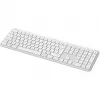 Logitech K950 Signature tenká klávesnica kancelárska RF Wireless Bluetooth QWERTY US International biela