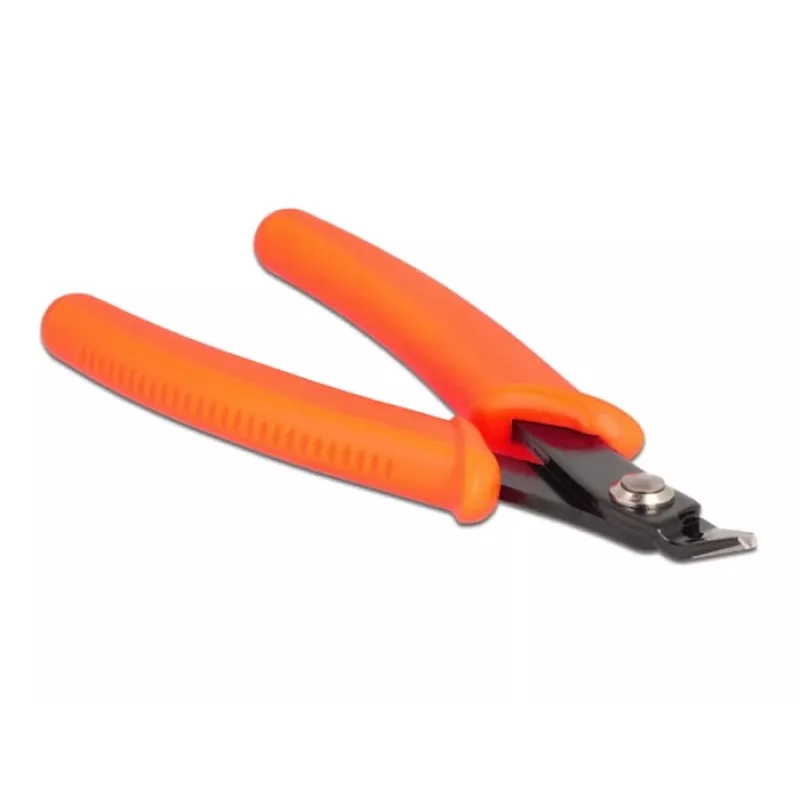Bočné štípacie kliešte DeLOCK bočné štípacie kliešte oranžové 12,7 cm