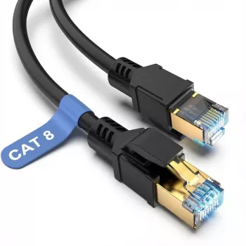 Sieťový kábel Captiva 80281 patch kábel CAT 8 2 m biely