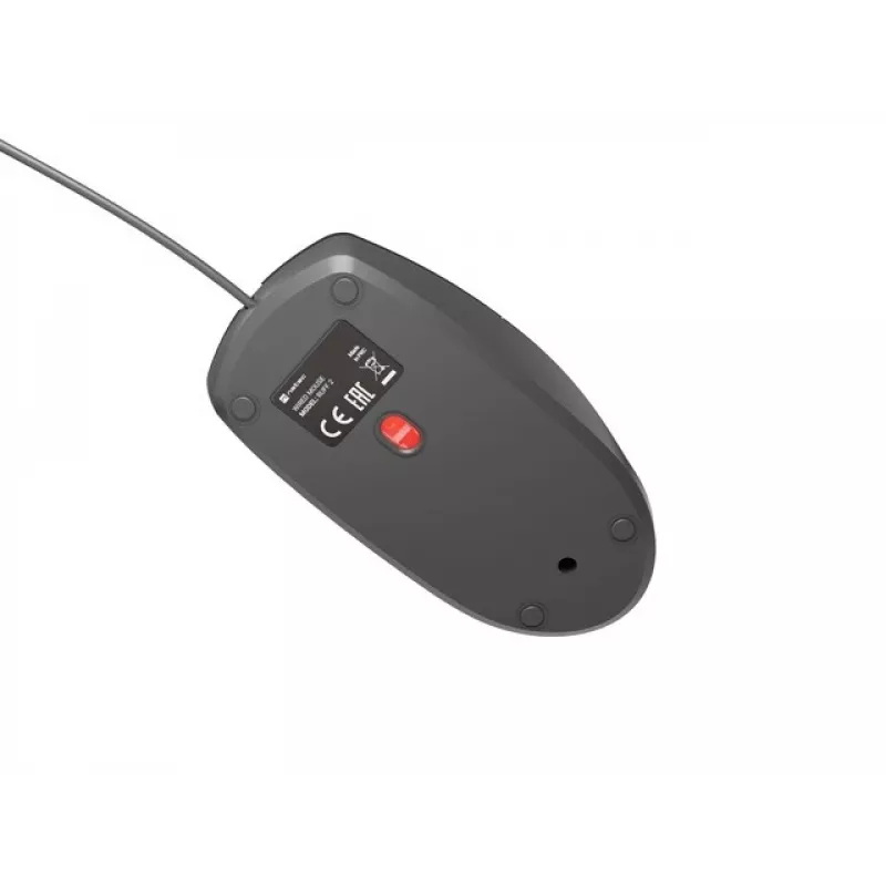 Káblová kancelárska myš NATEC Ruff Plus USB Type-A, pravácka, 1200 DPI, 3 tlačidlá, čierna