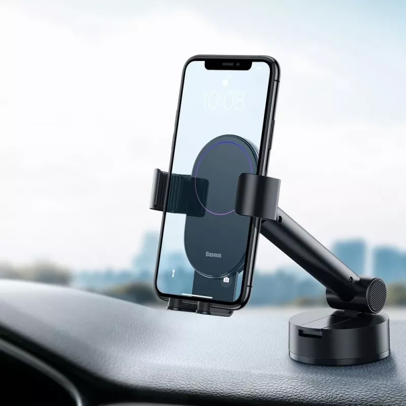 Aktívny držiak Baseus SUYL-JY01 mobilný telefón/smartfón čierny