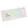 Savio ASTRAL WHITE JADE klávesnica Gaming USB QWERTY US International