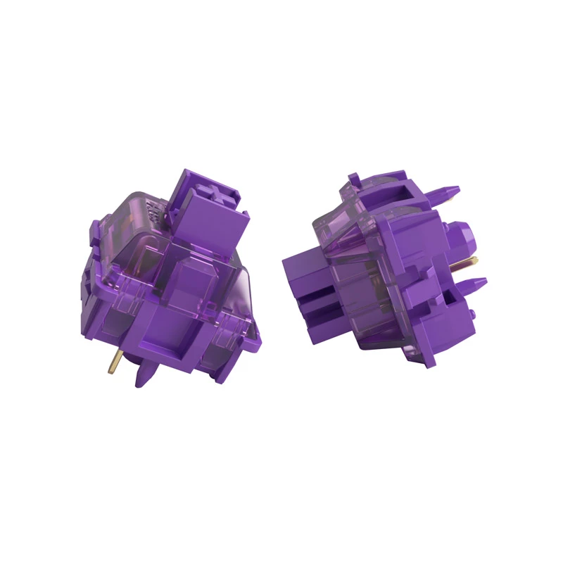 Akko V3 Pro Lavender Purple mechanický spínač, 5-pinový, taktilný, driek MX, 40 g, 45 ks