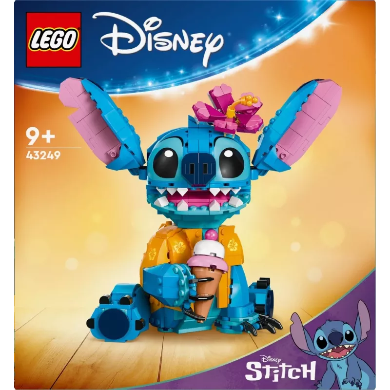 LEGO | Disney Stitch stavebná hračka pre deti so zmrzlinou 43249