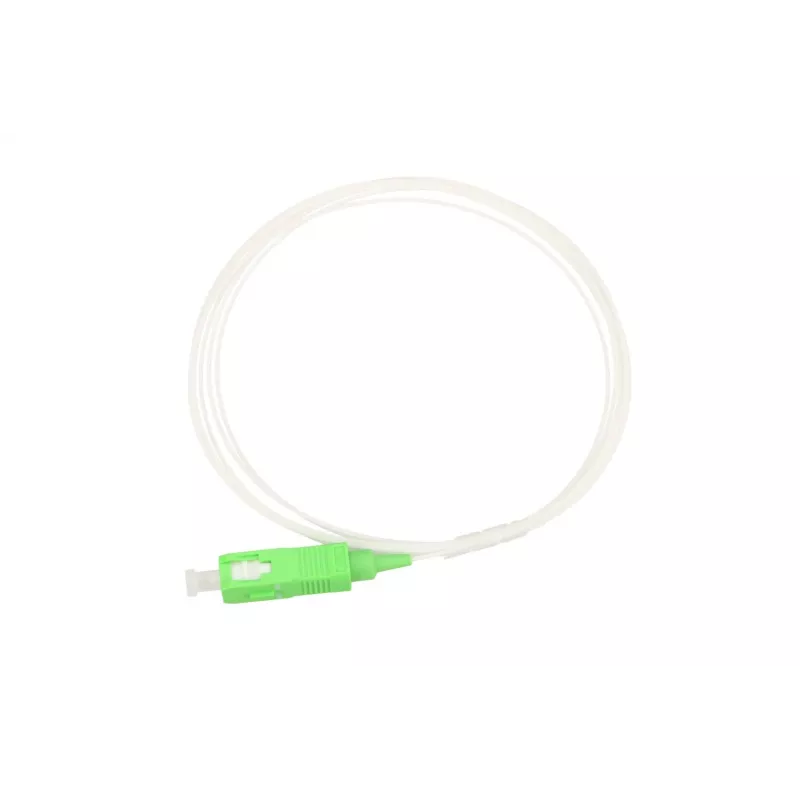 Pigtail SC/APC singlemode Extralink G.657.A1 900µm FTTH 1,5 m, Easy Strip, biela