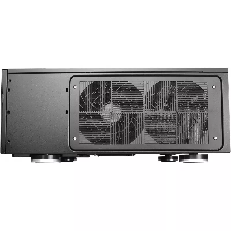 SilverStone Grandia GD08 - Desktop - SSI EEB - bez napájacieho zdroja - čierna - USB/Audio