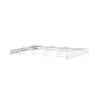 Nástenná polica Leifheit Telegant 30 Protect biela, šírka 720 mm, hĺbka 370 mm, 3 m šnúra