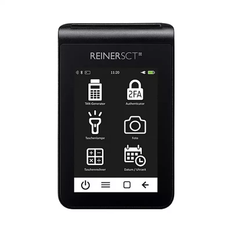 ReinerSCT tanJack deluxe Čítačka kariet generátor TAN, čierna, USB Type-C