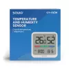 Senzor teploty a vlhkosti interiéru SAVIO CT-01/W, LCD displej, -10–55 °C, 10–99 % rF, batéria CR2032