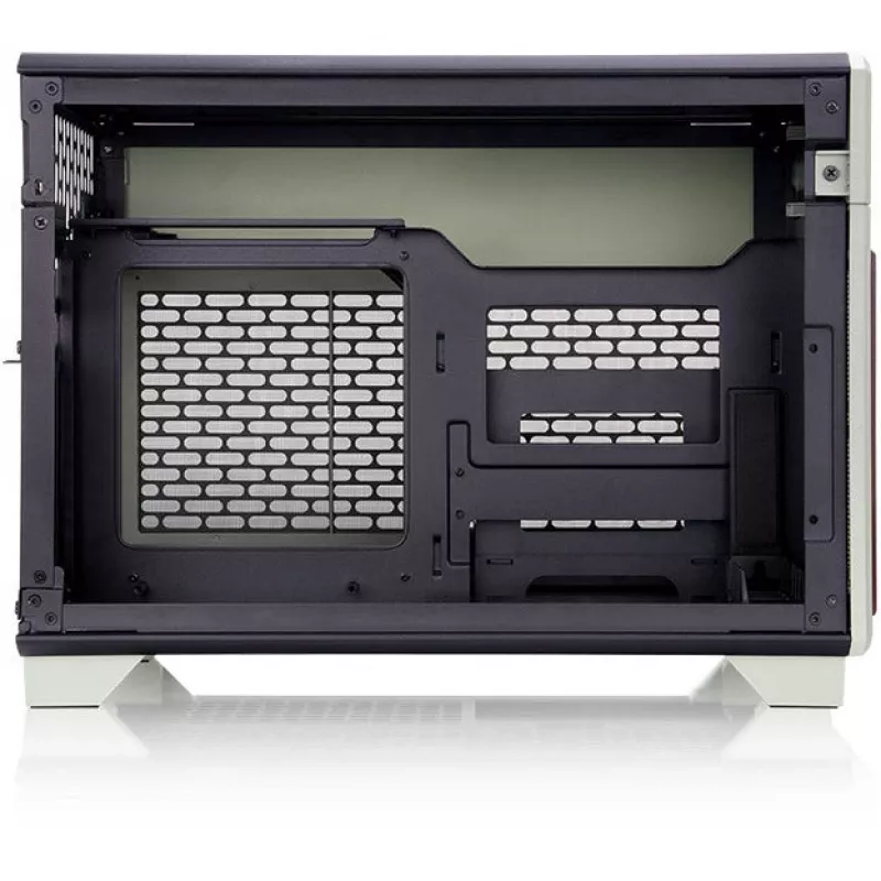 Mini skriňa THERMALTAKE TR100 WS Matcha zelená, kompaktný dizajn, podpora mini-ITX/microATX