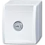 BUSCH JAEGER Typ F 2P+E 5 35 °C biela IP44 250 V