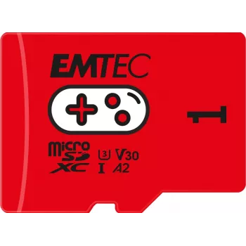 Flash pamäť Emtec 1TB UHS-I U3 V30 A2 Gaming Rouge ECMSDM1TXCU3G