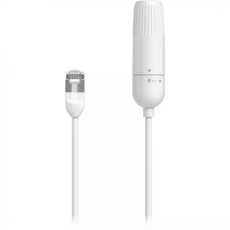 Sieťový kábel Ubiquiti UACC-Cable-Extender-C6A RJ-45 Cat6a 0,185 m biely