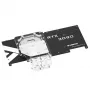 Backplate pre GPU Barrow aktívna backplate RTX 3080/3090 FTW3 RGB akryl (BS-EV3090F-PA B)