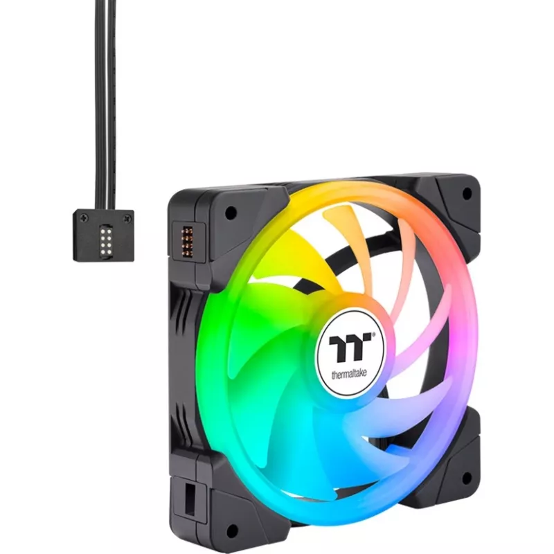 Thermaltake SWAFAN EX12 ARGB 120mm biela 3-balík