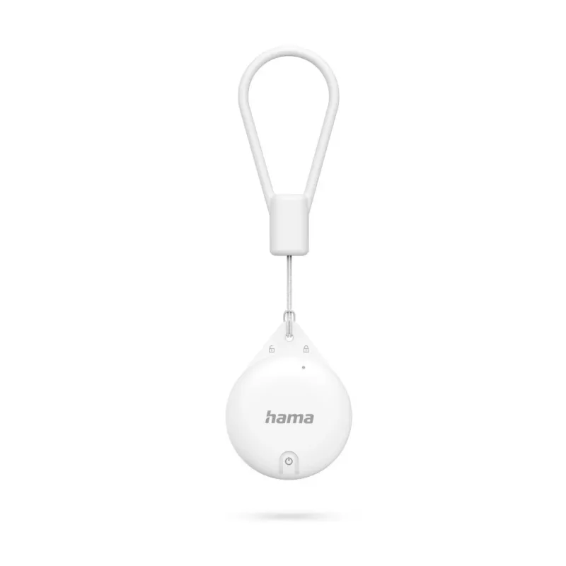 HAMA Item Finder 00185815 Bluetooth pre Apple Wo ist? App, biela — tracker na vyhľadávanie osobných predmetov