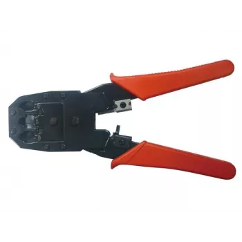 Gembird T-WC-04 krimpovacie kliešte na káble čierna, červená