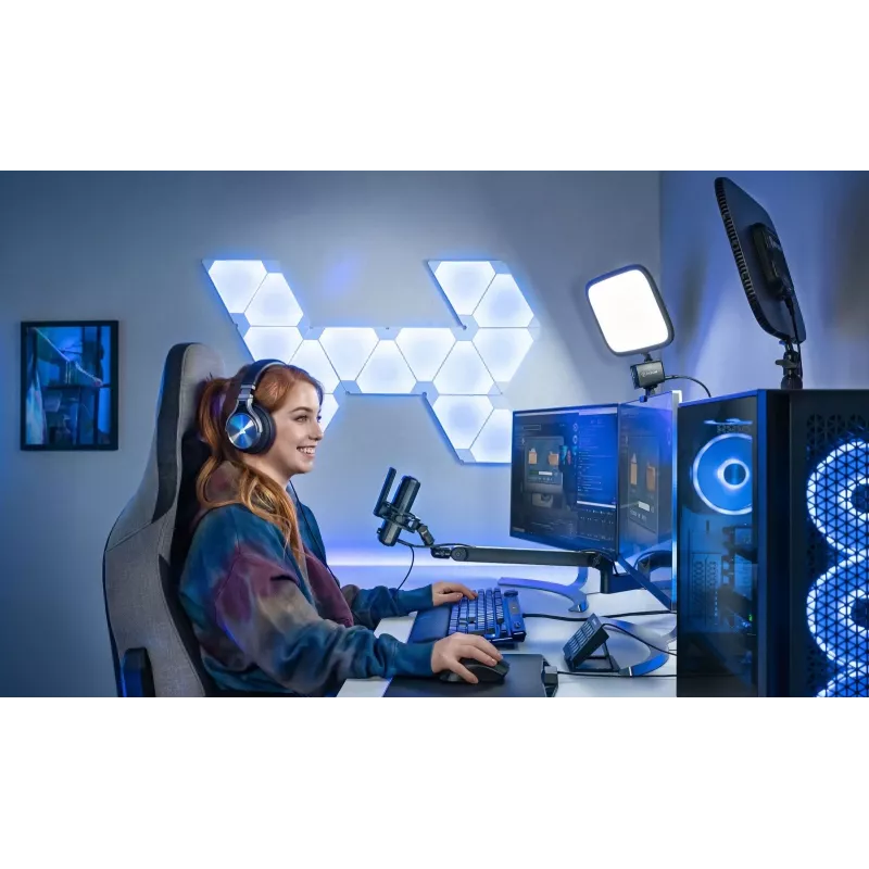 Mikrofónne rameno Elgato Wave Mic Arm Low Profile — nastaviteľné nízkoprofilové rameno pre štúdio a streaming