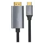USB-C na HDMI videoadaptér kábel MediaRange MRCS217 1,8 m, USB-C (DisplayPort Alt Mode) na HDMI výstup