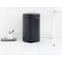 Brabantia 113741 odpadkový kôš 12 l okrúhly čierny (11 37 41)