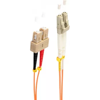 shiverpeaks BS77952 optický kábel 2 m LC SC OM2 oranžová (BS77952)