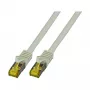 EFB-Elektronik RJ45 patch kábel Cat.6A S/FTP LSZH Cat.7 rohový kábel sivý 1,5 m Výrobca: EFB Elektronik (MK7001.1,5G)