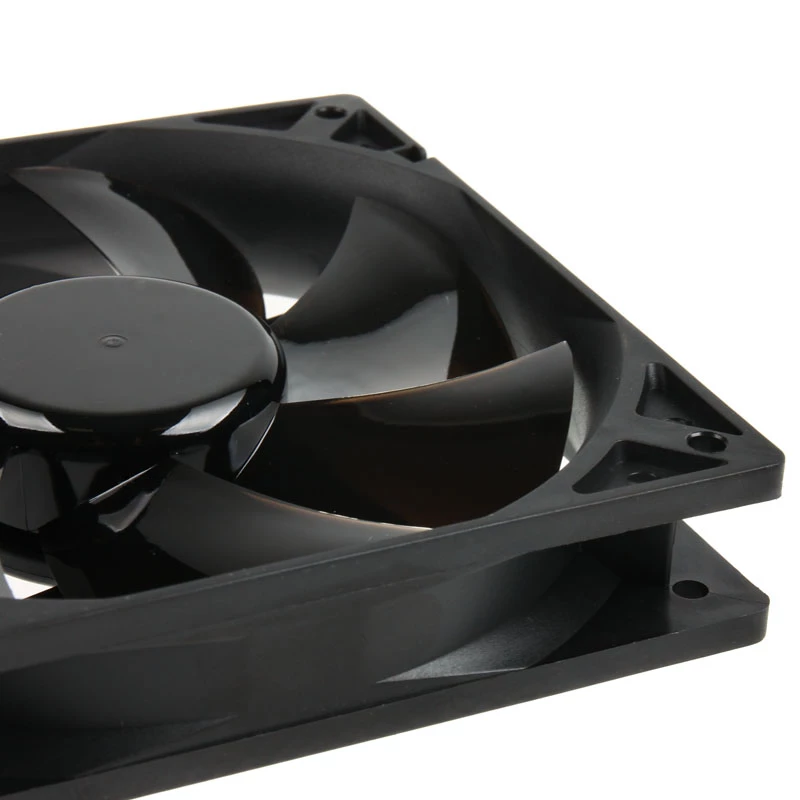 Noiseblocker BlackSilent Pro PL1 ITR-PL-1 ventilátor do skrinky, 120 mm, čierny